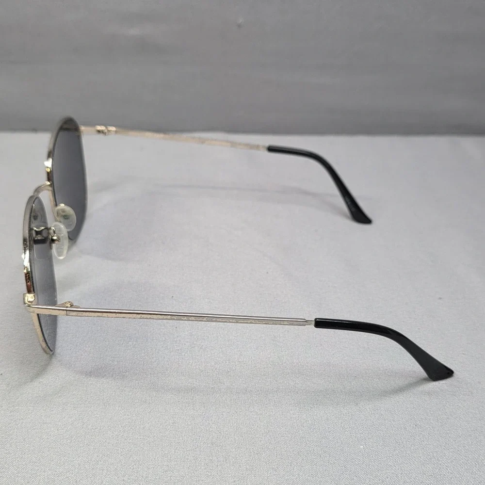 Quay Australia Gold Frame Black Lens Sunglasses